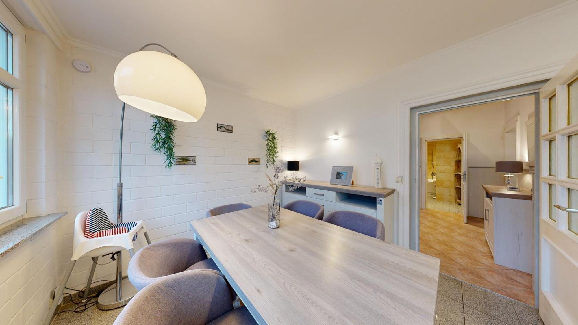Strandnahe Fewo Mit Terrasse, Villa Vergissmeinnicht 01, بينز المظهر الخارجي الصورة